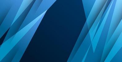 abstract blue overlap shape light color design background. vector