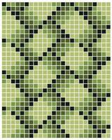 Zigzag pattern box pattern design. vector