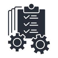 specification icon. .Editable stroke.linear style sign for use web design,logo.Symbol illustration. vector