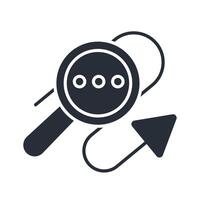 traceability icon. .Editable stroke.linear style sign for use web design,logo.Symbol illustration. vector