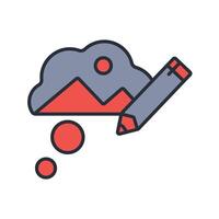 imagine icon. .Editable stroke.linear style sign for use web design,logo.Symbol illustration. vector