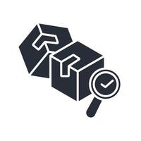 Quality Control icon. .Editable stroke.linear style sign for use web design,logo.Symbol illustration. vector