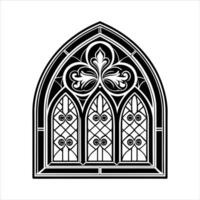 Gothic Pattern Background vectors Window