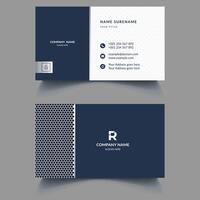 Modern business Card Template Design. vector