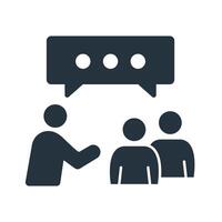 public relations icons symbol elements for infographic web vector