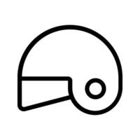 Baseball helmet icon design template vector