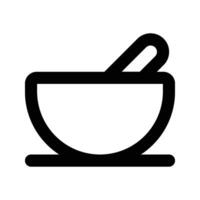 Bowl icon design. illustration isolated on background vector