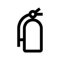 fire extinguisher , fire killer, fire reel hose on isolated background. Fire extinguisher icon in flat icon design vector