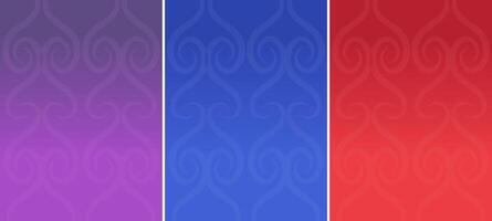 Sports jersey design background Set for sublimation Printing vector