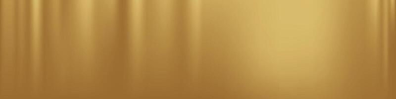 Gold abstract blurred gradient background, curtain pattern. illustration. vector