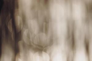 Soft blur background with bokeh light. photo
