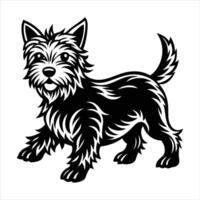 Shaking It with the Westie Dance of Fun vector