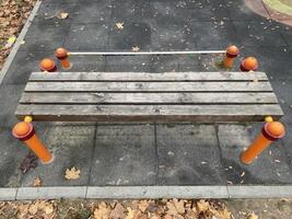Bench, exercise machine photo