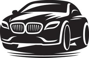 Creative Coupe Car Silhouette Vectors for DIY Vehicle Design