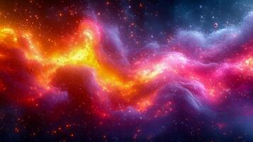 Abstract background of merging waves photo