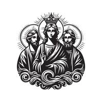 Epiphany Silhouette Vectors for Faith-Based Marketing Campaigns