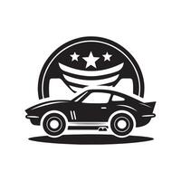 Coupe Car Silhouette Vectors for Custom Graphics and Illustration