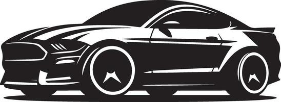 Coupe Car Silhouette Vectors for Vehicle Presentations and Marketing