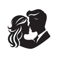 Romantic Couple Silhouette Vectors Perfect for Print and Digital Marketing