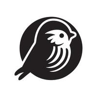 Blue Tit Silhouette Vectors for Wildlife Reserves and Conservation Graphics