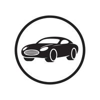 Coupe Car Silhouette Vectors for Web Design and Social Media Graphics