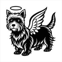 West Highland Joy A Pup Full of Fun vector