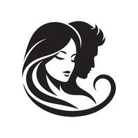 Download Romantic Couple Silhouette Vectors Files for Graphic Needs