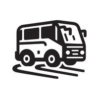 Charter Bus Silhouette Vectors for High-Impact Visual Content