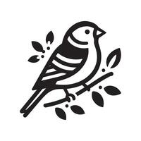 Goldfinch Silhouette Vectors for Bird-Lovers and Designers