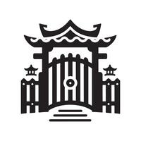 Security Gate Silhouette Vectors for Business and Security Marketing