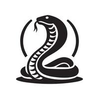 King Cobra Silhouette Vectors Set for Educational and Informative Uses