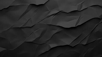 Crinkled Paper Texture Animation in Looping Style with Dark Abstract Background for Modern Design Projects photo