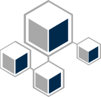 The logo for the company is shown in blue and gray png