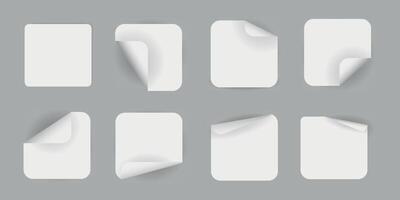 A comprehensive collection of Paper Corner Peel Templates tailored specifically for Design projects vector