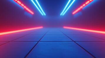 Futuristic Glowing Blue Circuit Animation with Vibrant Motherboard Pattern and Seamless Loop, Digital Technology Background Perfect for High-Tech Creative Projects photo