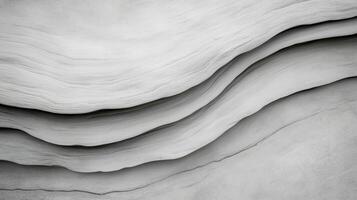 Abstract Textured Gray Rock Layers Resembling Gentle Wrinkles in Nature Geology Pattern Suitable for Chic Minimalist Modern Design Aesthetics and Earth Tone Inspired Interiors photo