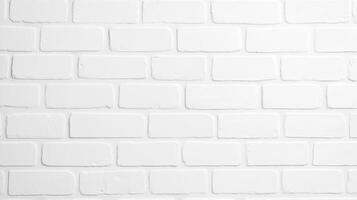 White brick wall texture with clean and minimal design. Neutral background for creative design and print photo