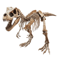 Educational display of a large dinosaur png