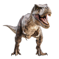 Realistic dinosaur figure in a natural pose png
