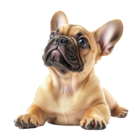French bulldog puppy with an adorable expression png
