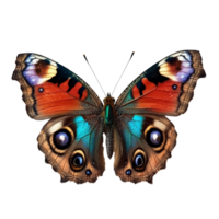 Colorful butterfly with striking wing patterns png