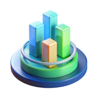 Visualizing Data 3D Bar Chart Growth Metrics png