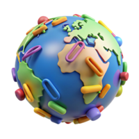 Global Challenges A Colorful Representation of Interconnected Issues png