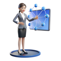 Network Visualization Interactive Data Presentation for Business png