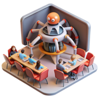 AI Surveillance in the Workplace Robotic Monitoring and Privacy Concerns png