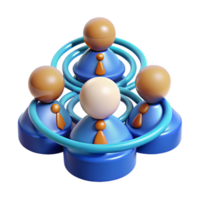 Teamwork, Collaboration, and Networking A Connected Group png