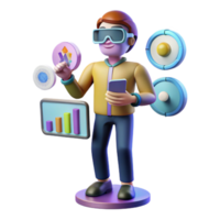 Data Visualization Immersive Insights with VR and Mobile png