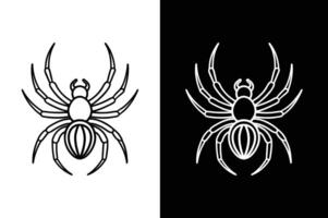 Spider line icon design. Spider outline icon. linear style sign for mobile concept and web design. vector