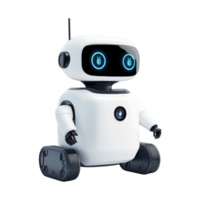 Autonomous delivery robot on technology png