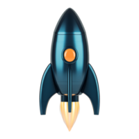 Rocket launch icon graphics design digital art modern png